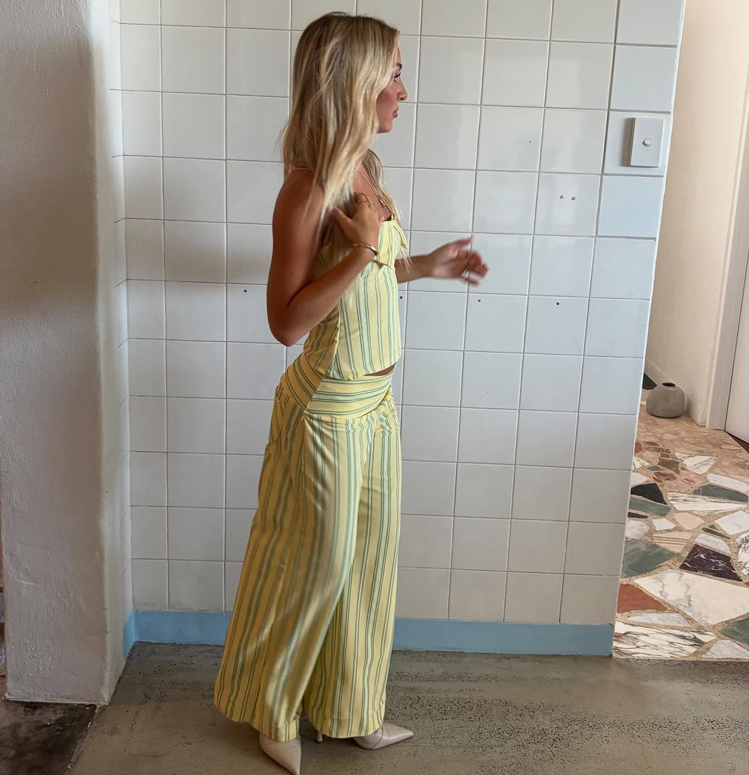OLIVIA | Striped Set