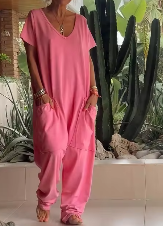Xenia - Streetwear Fashion New Loose Jumpsuit