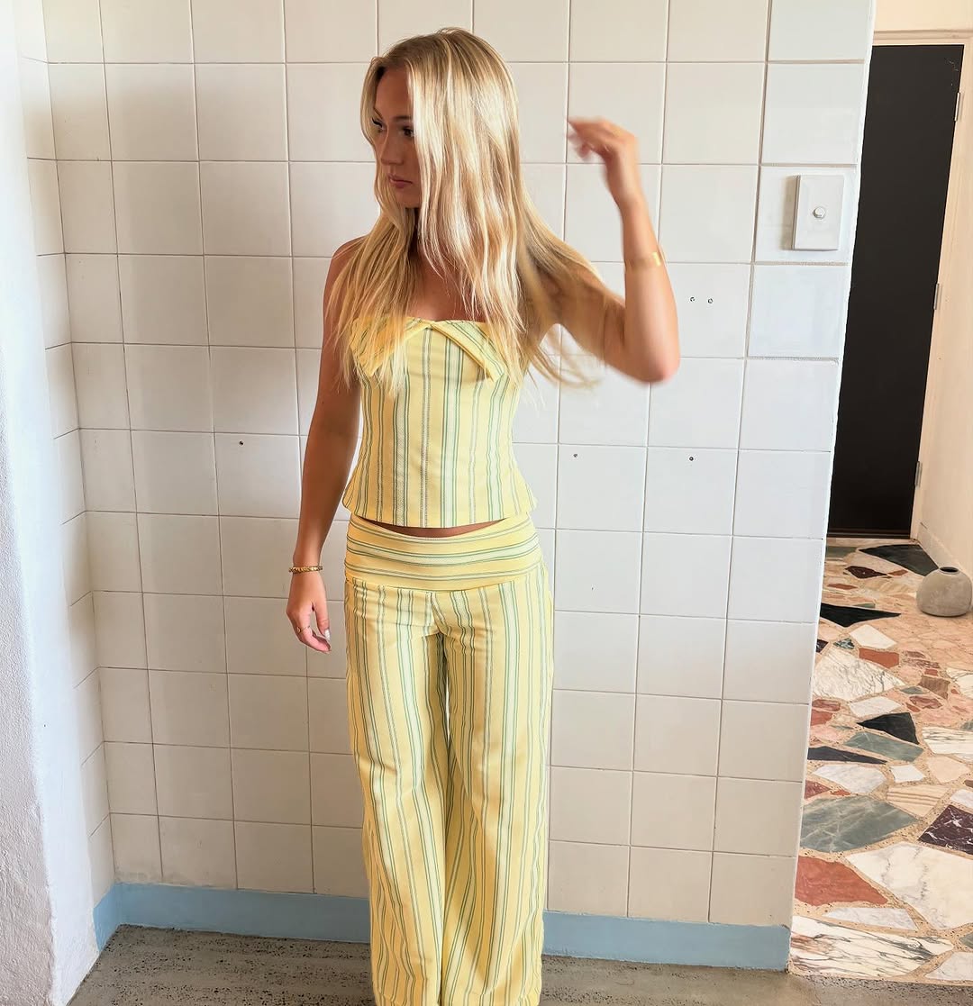 OLIVIA | Striped Set